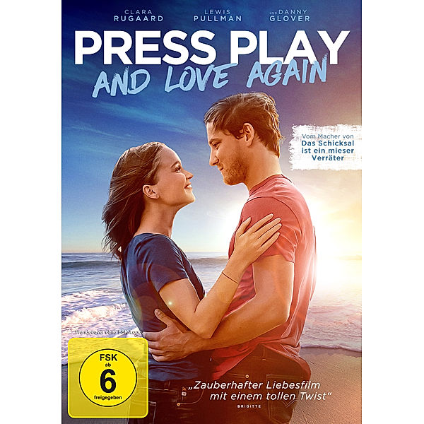 Press Play and Love Again, Clara Rugaard, Lewis Pullman, Lyrica Okano