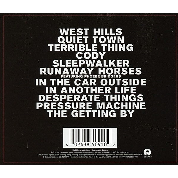 Pressure Machine (Ltd.Black Cover), The Killers