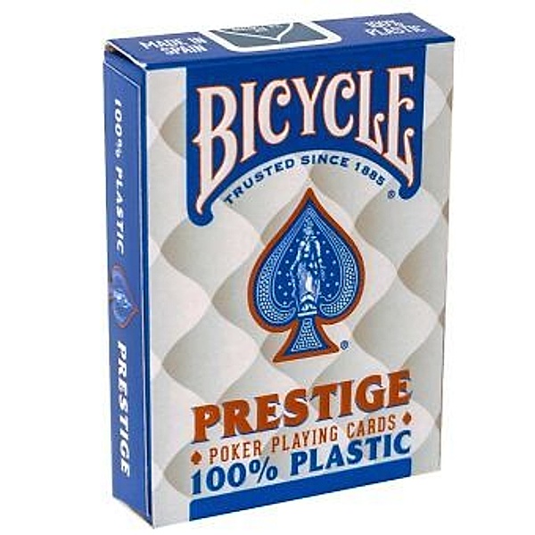 Prestige Rider Back 100% Plastic Jumbo Index (Spielkarten)