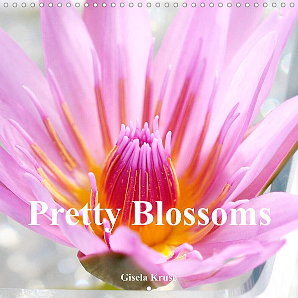 Pretty Blossoms (Wall Calendar 2023 300 × 300 mm Square), Gisela Kruse