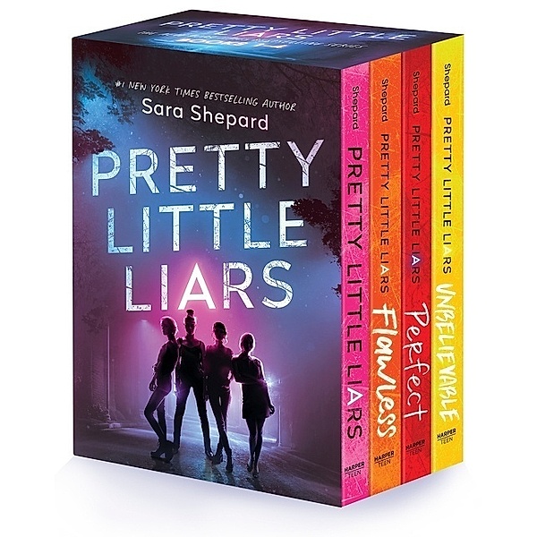 Pretty Little Liars 4-Book Paperback Box Set, Sara Shepard