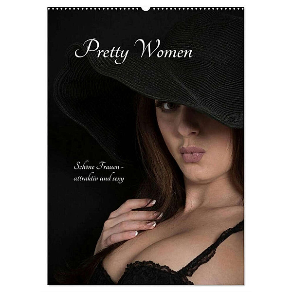 Pretty Women (Wandkalender 2024 DIN A2 hoch), CALVENDO Monatskalender, Hans Eder