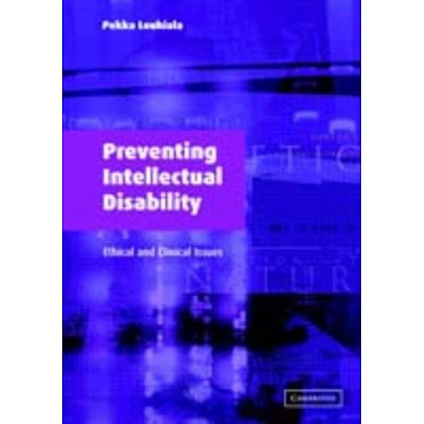 Preventing Intellectual Disability, Pekka Louhiala
