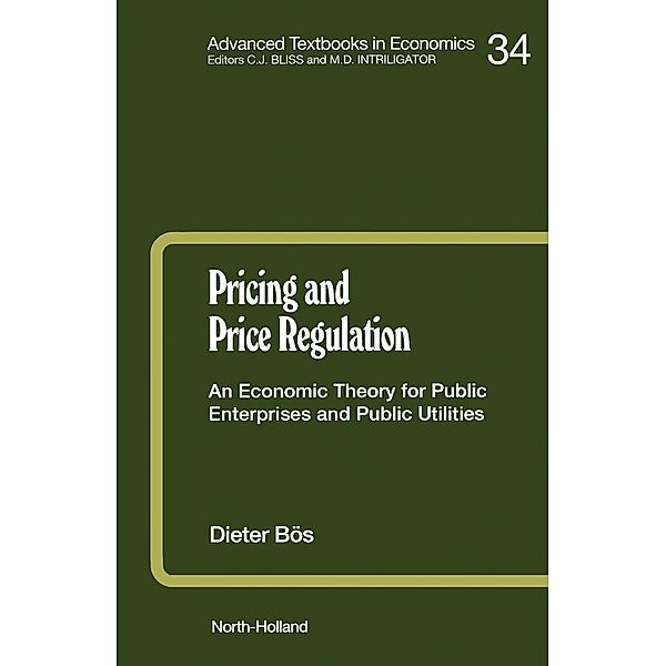 Pricing and Price Regulation, D. Bös