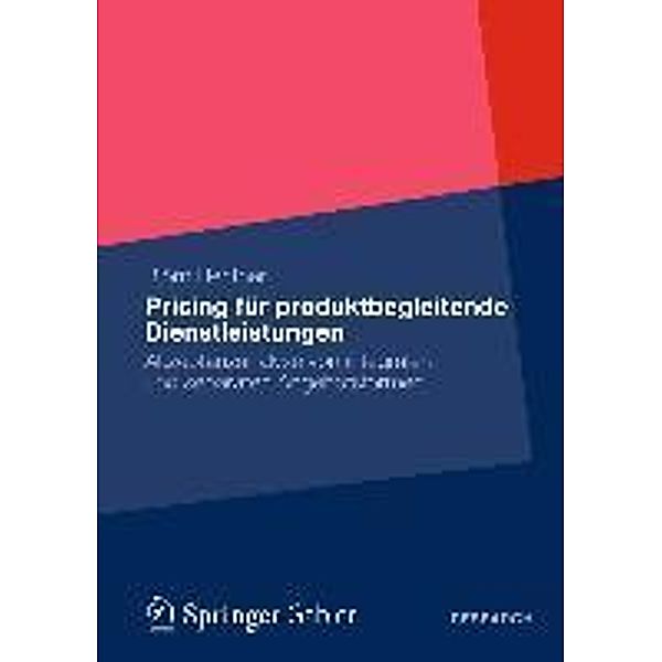 Pricing für produktbegleitende Dienstleistungen, Björn Rentner