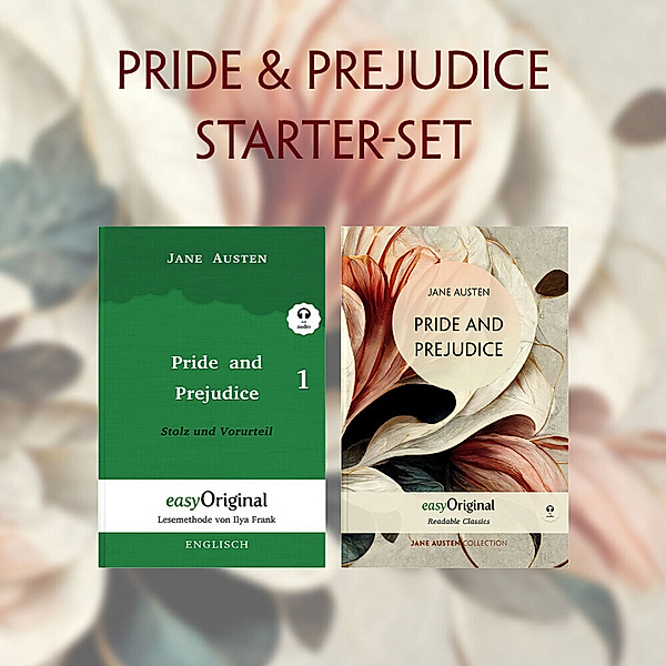 Pride and Prejudice - Taschenbuch / Pride and Prejudice / Stolz und Vorurteil - Starter-Set (mit 3 MP3 Audio-CDs), m. 3 Audio-CD, m. 2 Audio, m. 2 Audio, 2 Teile, Jane Austen