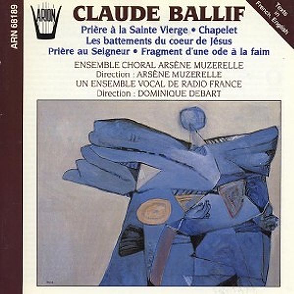 Prière À La Sainte Vierge/Chapelet/Prière Au Seign, Ensemble Vocal de Radio France