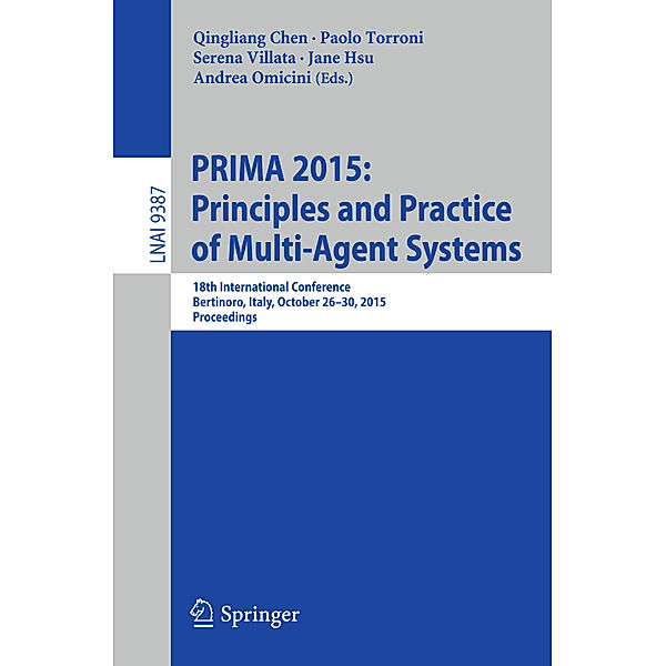 PRIMA 2015: Principles and Practice of Multi-Agent Systems