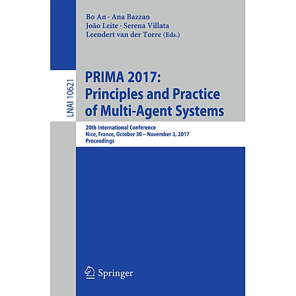 PRIMA 2017: Principles and Practice of Multi-Agent Systems