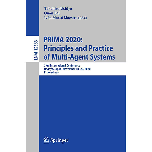 PRIMA 2020: Principles and Practice of Multi-Agent Systems