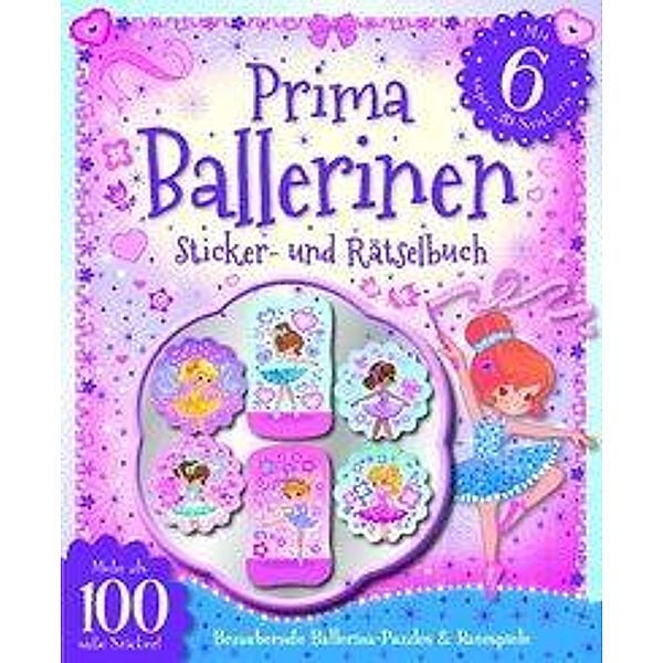 Prima Ballerinen Sticker- und Rätselbuch