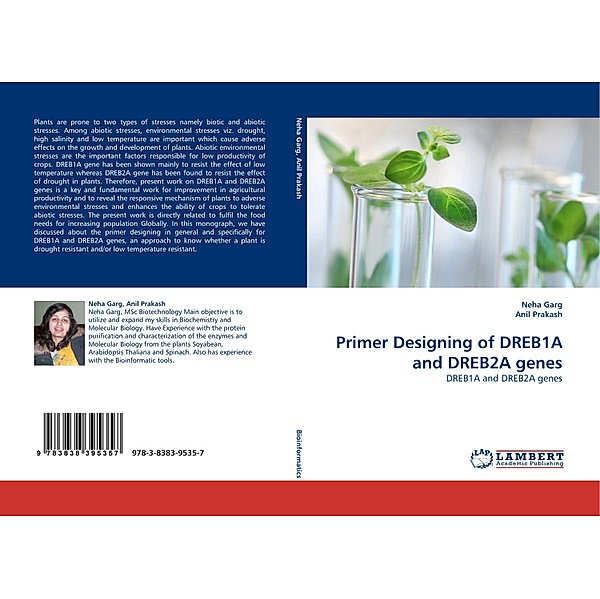 Primer Designing of DREB1A and DREB2A genes, Neha Garg, Anil Prakash