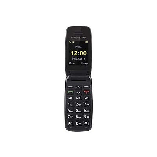 PRIMO 401 by Doro schwarz Bluetooth Farbdisplay 3 Direktwahltasten 200 Telefonbucheinträge Alarmfunktion Kalender Vibrationsalarm