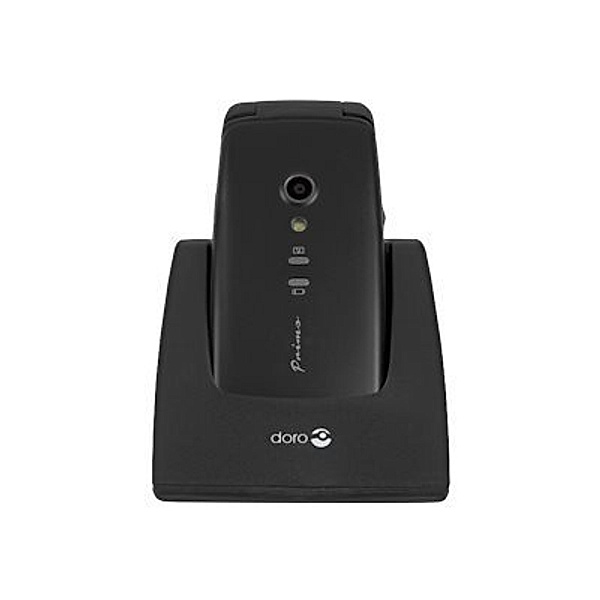 PRIMO 406 by Doro schwarz Bluetooth beleuchtetes Farbdisplay beleuchtete Tastatur 0,3 MP-Kamera Taschenlampe Vibrationsalarm