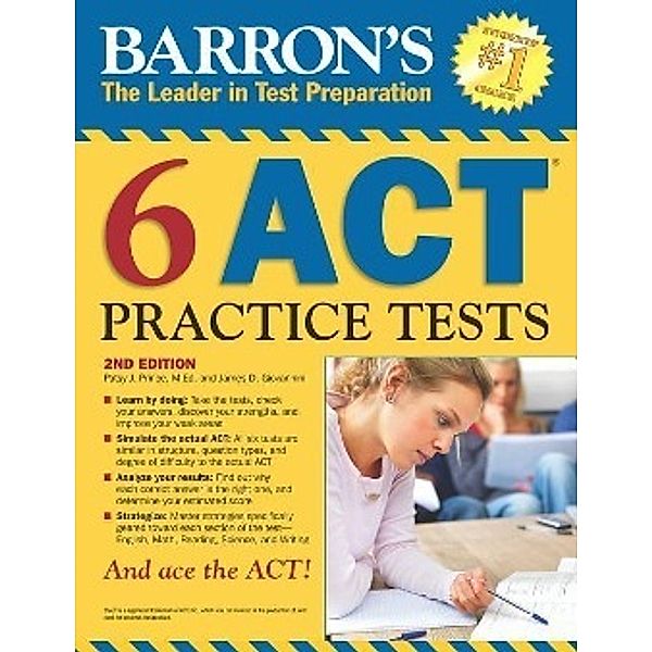 Prince, P: Barron's 6 ACT Practice Tests, Patsy J. Prince, James D. Giovannini