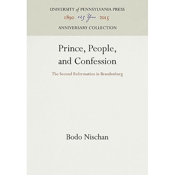 Prince, People, and Confession, Bodo Nischan