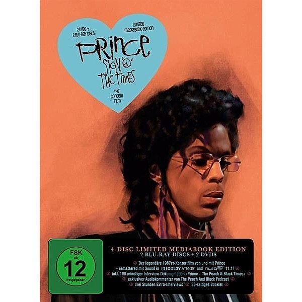 Prince - Sign ''O'' the Times (OmU) - LTD. Mediabook Edition) Limited Mediabook, Prince