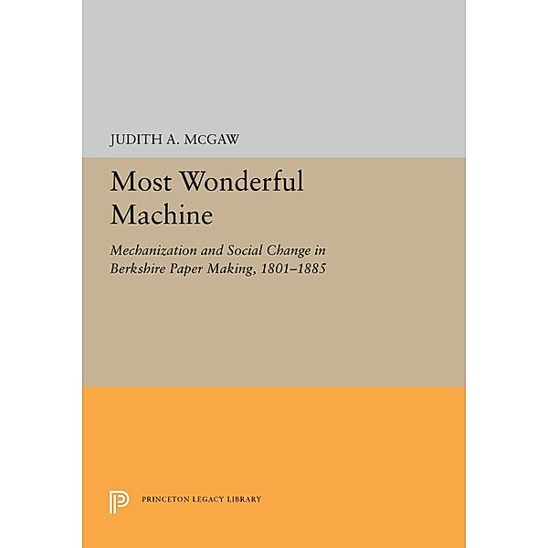 Princeton Legacy Library: Most Wonderful Machine, Judith A. McGaw