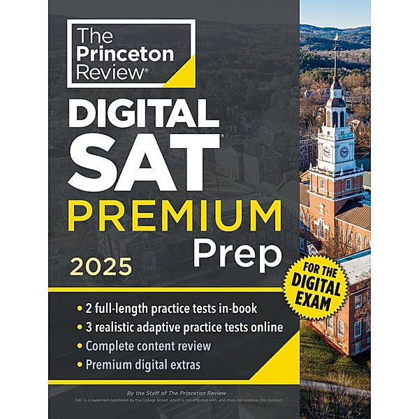 Princeton Review Digital SAT Premium Prep, 2025