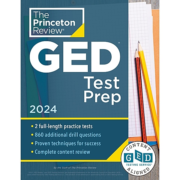 Princeton Review GED Test Prep, 2024 / College Test Preparation, The Princeton Review