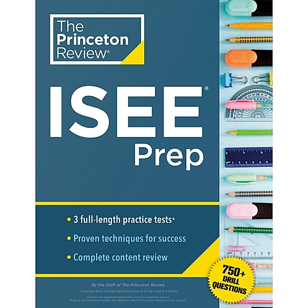 Princeton Review ISEE Prep / Private Test Preparation, The Princeton Review