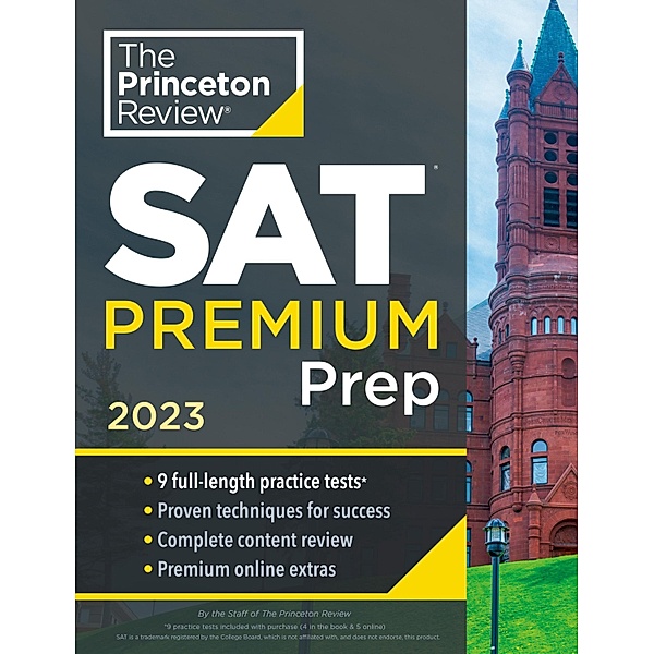 Princeton Review SAT Premium Prep, 2023 / College Test Preparation, The Princeton Review