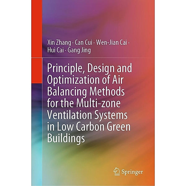 Principle, Design and Optimization of Air Balancing Methods for the Multi-zone Ventilation Systems in Low Carbon Green Buildings, Xin Zhang, Can Cui, Wen-Jian Cai, Hui Cai, Gang Jing