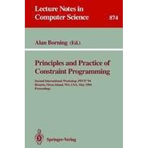 Principles and Practice of Constraint Programming