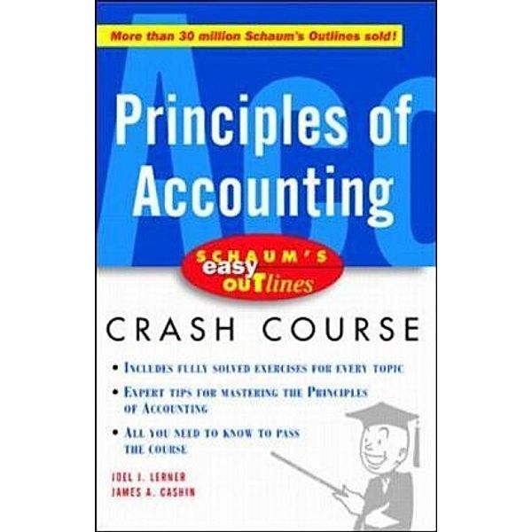 Principles of Accounting, Joel J. Lerner, James A. Cashin