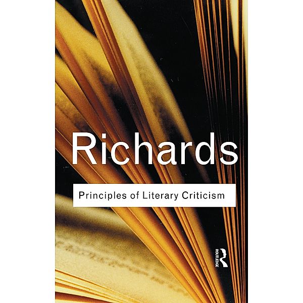 Principles of Literary Criticism, I. A. Richards