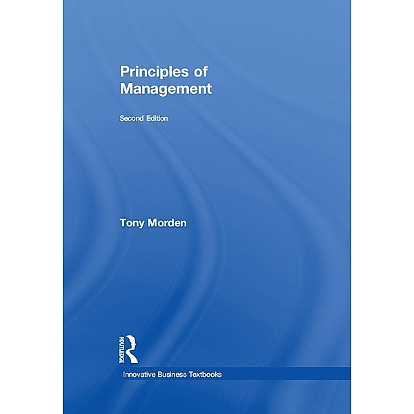 Principles of Management, Tony Morden