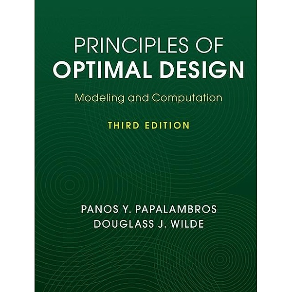 Principles of Optimal Design, Panos Y. Papalambros