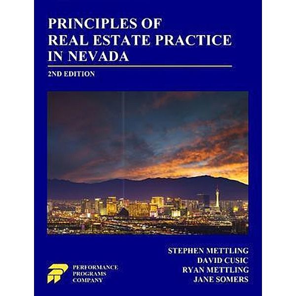 Principles of Real Estate Practice in Nevada, Stephen Mettling, David Cusic, Ryan Mettling