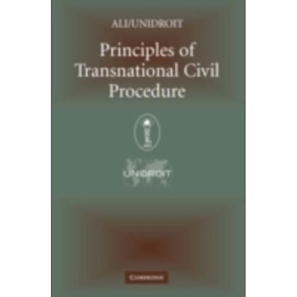 Principles of Transnational Civil Procedure, American Law Institute
