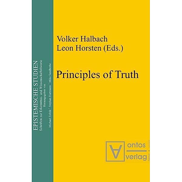 Principles of Truth / Epistemische Studien Bd.1