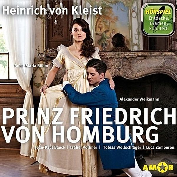 Prinz Friedrich von Homburg,1 Audio-CD, Heinrich von Kleist