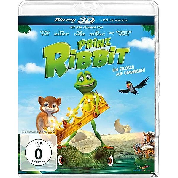 Prinz Ribbit - Ein Frosch auf Umwegen!, Patrick Bach, Paul Panzer, Oli P., Tom Gerhardt