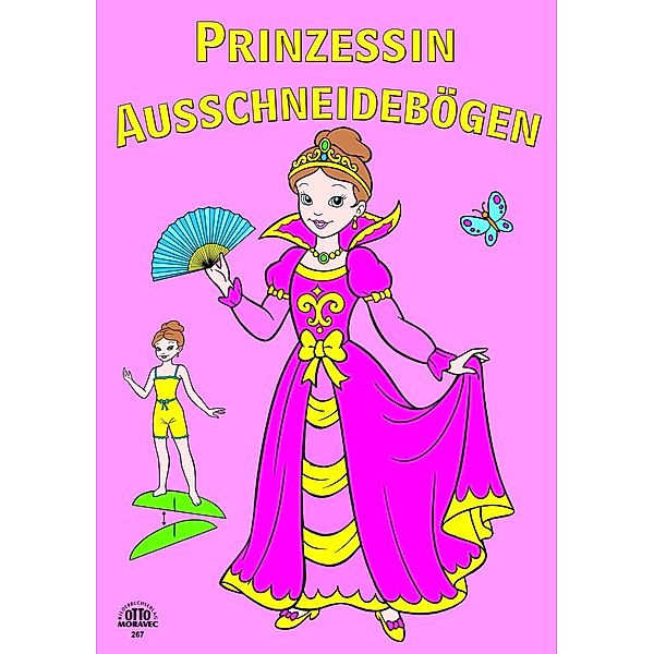 Prinzessin Ausschneidebögen