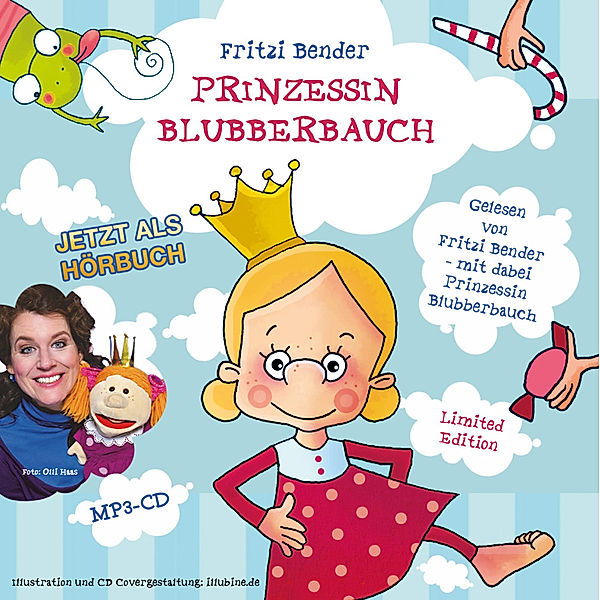 Prinzessin Blubberbauch,Audio-CD, MP3, Fritzi Bender