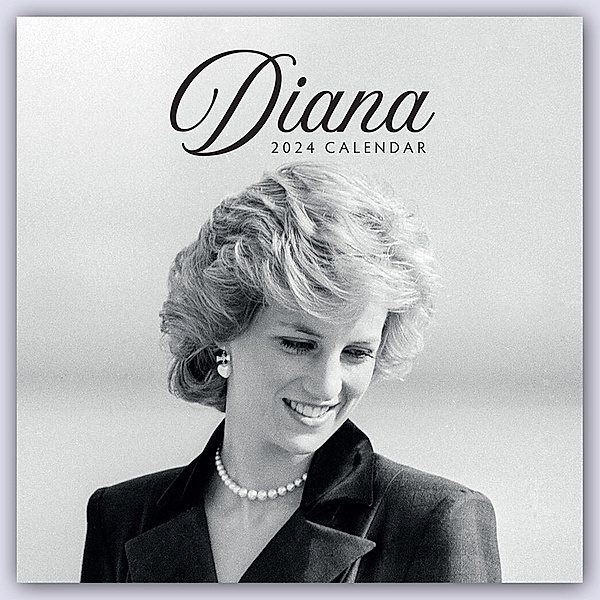 Prinzessin Diana - Diana 2024 - 16-Monatskalender, Red Robin Publishing Ltd