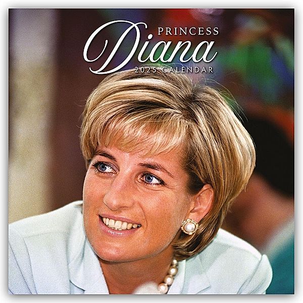 Prinzessin Diana - Diana 2025 - 16-Monatskalender, Red Robin Publishing Ltd