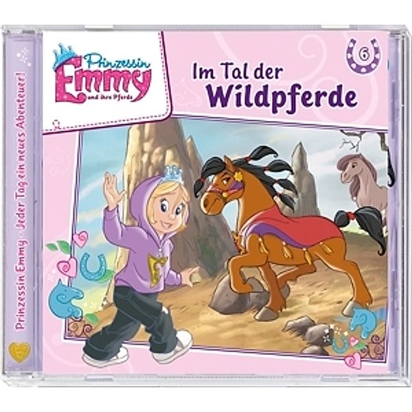 Prinzessin Emmy - Im Tal der Wildpferde, 1 Audio-CD, Prinzessin Emmy