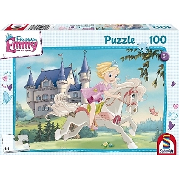 Prinzessin Emmy (Kinderpuzzle), Vor dem Schloss