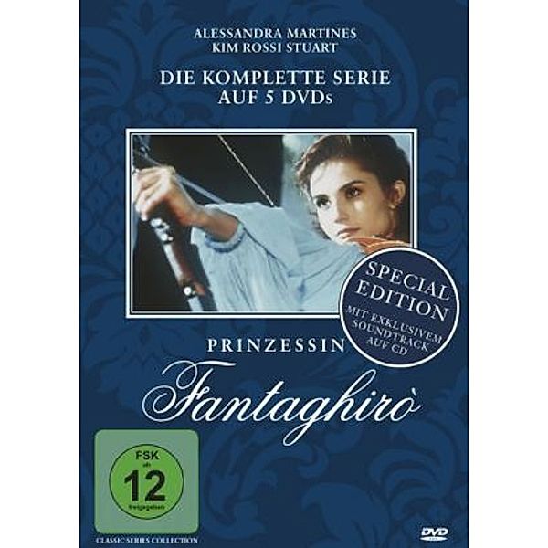 Prinzessin Fantaghiro Superbox, 5 DVDs + Audio-CD (Buchhandelsedition)