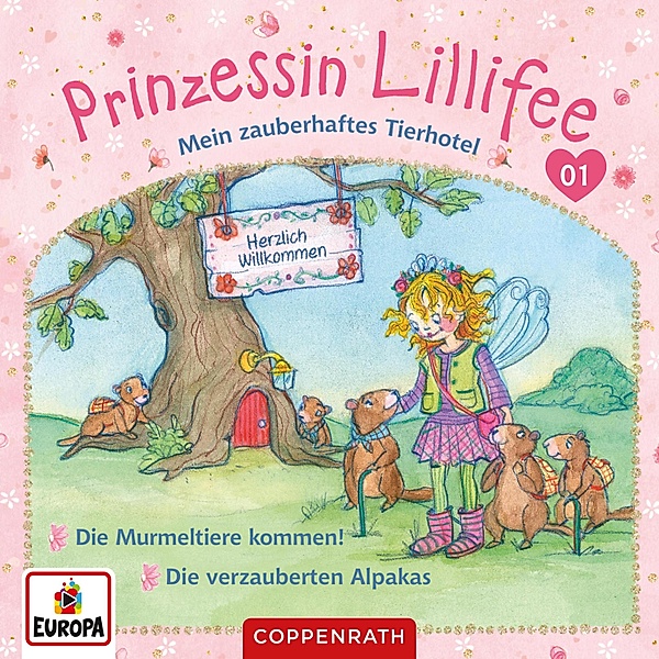 Prinzessin Lillifee - 1 - Mein zauberhaftes Tierhotel: Folge 1+2, Mathias Schönsee, Markus Löhr