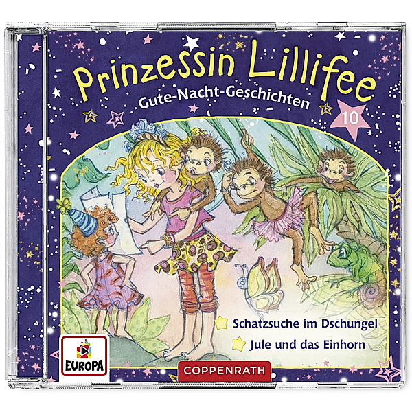 Prinzessin Lillifee - Gute-Nacht-Geschichten (CD 10),Audio-CD, Monika Finsterbusch