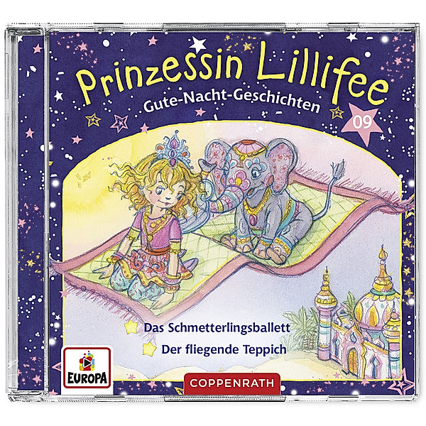 Prinzessin Lillifee - Gute-Nacht-Geschichten (CD 9),Audio-CD, Monika Finsterbusch