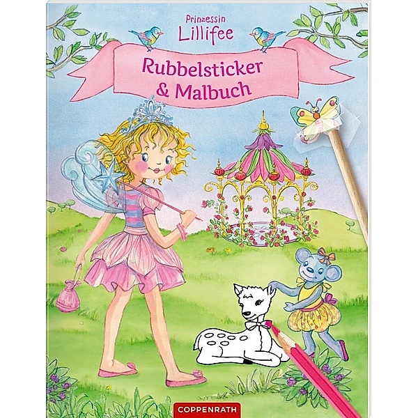 Prinzessin Lillifee - Rubbelsticker & Malbuch