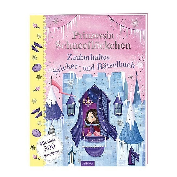 Prinzessin Schneeflöckchen - Zauberhaftes Sticker- und Rätselbuch