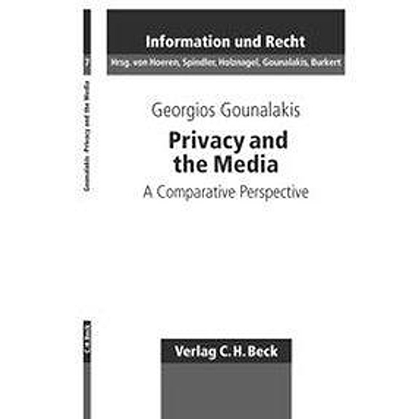 Privacy and the Media, Georgios Gounalakis